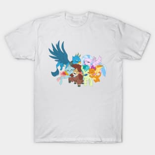 Young Six group hug T-Shirt